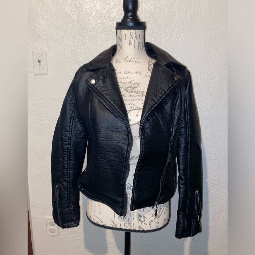 J2 faux leather jacket